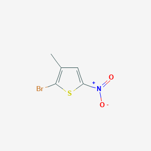 molecular formula C5H4BrNO2S B2786539 2-溴-3-甲基-5-硝基噻吩 CAS No. 56182-39-9