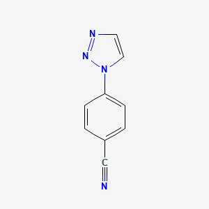 4-(1H-1,2,3-Triazol-1-yl)benzonitrile