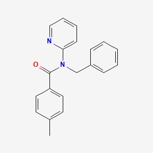 N-benzyl-4-methyl-N-(pyridin-2-yl)benzamide