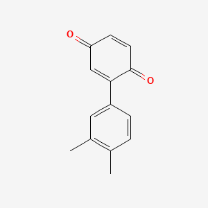 2-(3,4-Dimethylphenyl)benzo-1,4-quinone