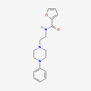 N-(2-(4-phenylpiperazin-1-yl)ethyl)furan-2-carboxamide