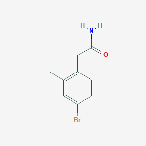 2-(4-Bromo-2-methylphenyl)acetamide