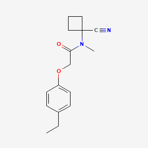 N-(1-cyanocyclobutyl)-2-(4-ethylphenoxy)-N-methylacetamide