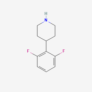 molecular formula C11H13F2N B2786844 4-(2,6-Difluorophenyl)piperidine CAS No. 1019373-70-6