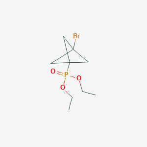 1-Bromo-3-diethoxyphosphorylbicyclo[1.1.1]pentane