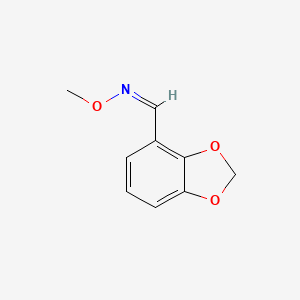 1,3-Benzodioxole-4-carbaldehyde O-methyloxime