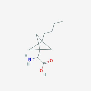 2-Amino-2-(3-butyl-1-bicyclo[1.1.1]pentanyl)acetic acid