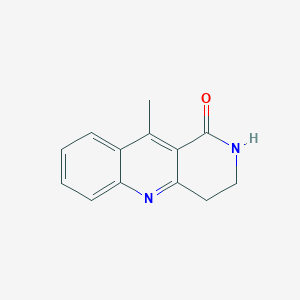 10-methyl-1H,2H,3H,4H-benzo[b]1,6-naphthyridin-1-one