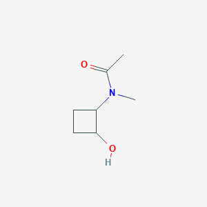 N-(2-hydroxycyclobutyl)-N-methylacetamide