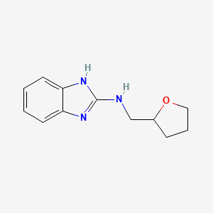 N-(tetrahydrofuran-2-ylmethyl)-1H-benzimidazol-2-amine