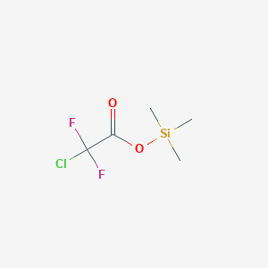 molecular formula C5H9ClF2O2Si B2787170 三甲基硅烷基 2-氯-2,2-二氟乙酸酯 CAS No. 1700654-90-5