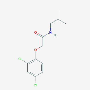 molecular formula C12H15Cl2NO2 B2787214 2-(2,4-dichlorophenoxy)-N-(2-methylpropyl)acetamide CAS No. 349095-55-2