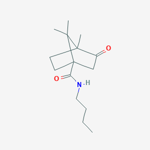 (1R,4R)-N-butyl-4,7,7-trimethyl-3-oxobicyclo[2.2.1]heptane-1-carboxamide