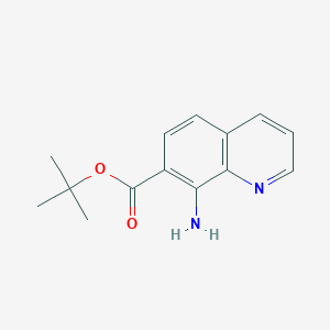 Tert-butyl 8-aminoquinoline-7-carboxylate