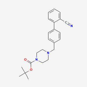 4-(2'-Cyano-biphenyl-4-ylmethyl)-piperazine-1-carboxylic acid tert-butyl ester