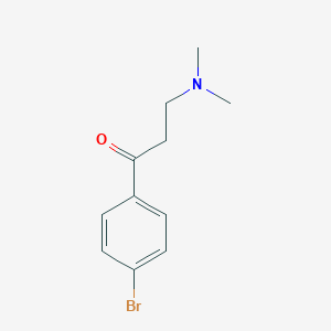 molecular formula C11H14BrNO B027873 1-(4-溴苯基)-3-(二甲基氨基)丙酮 CAS No. 2138-34-3