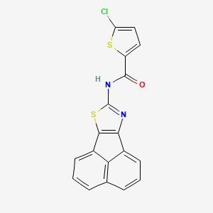 N-(acenaphtho[1,2-d]thiazol-8-yl)-5-chlorothiophene-2-carboxamide
