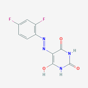 5-[2-(2,4-Difluorophenyl)diazenyl]-2,4,6-pyrimidinetriol