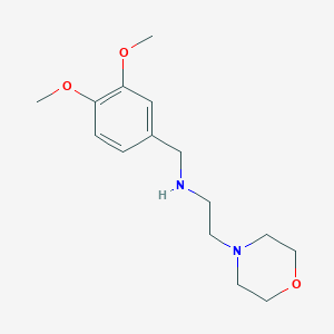 (3,4-Dimethoxy-benzyl)-(2-morpholin-4-yl-ethyl)-amine