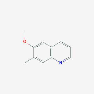 molecular formula C11H11NO B2787341 6-Methoxy-7-methylquinoline CAS No. 467219-83-6