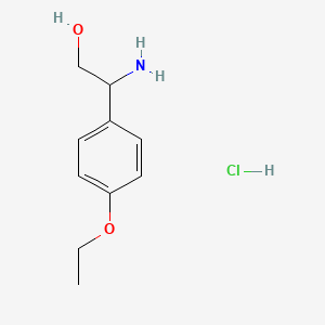 2-Amino-2-(4-ethoxyphenyl)ethan-1-ol hydrochloride