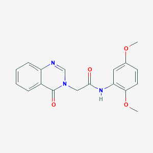 N-(2,5-dimethoxyphenyl)-2-(4-oxoquinazolin-3(4H)-yl)acetamide