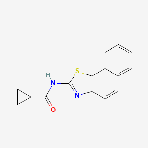 N-(naphtho[2,1-d]thiazol-2-yl)cyclopropanecarboxamide