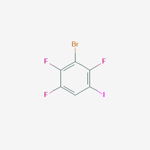 3-Bromo-1,2,4-trifluoro-5-iodobenzene
