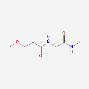 3-Methoxy-N-[2-(methylamino)-2-oxoethyl]propanamide