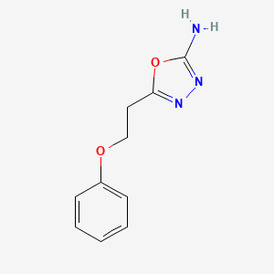 5-(2-Phenoxyethyl)-1,3,4-oxadiazol-2-amine