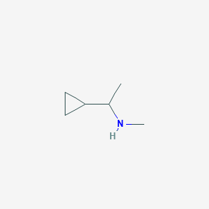 (1-Cyclopropylethyl)methylamine