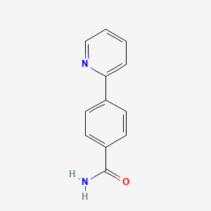 molecular formula C12H10N2O B2787928 4-Pyridin-2-ylbenzamide CAS No. 1266690-64-5