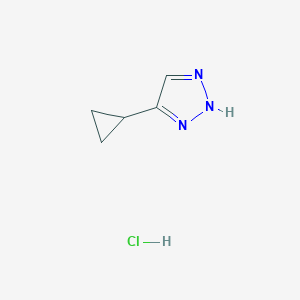 4-cyclopropyl-1H-1,2,3-triazole hydrochloride