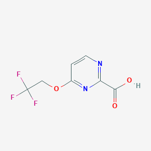 4-(2,2,2-Trifluoroethoxy)pyrimidine-2-carboxylic acid