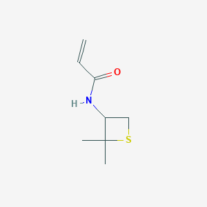 N-(2,2-Dimethylthietan-3-yl)prop-2-enamide