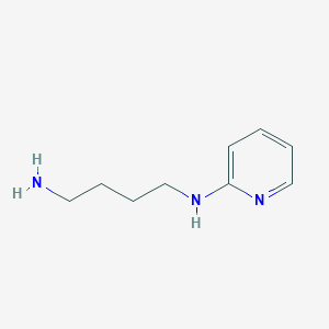 molecular formula C9H15N3 B2787969 N-(4-aminobutyl)pyridin-2-amine CAS No. 92992-91-1