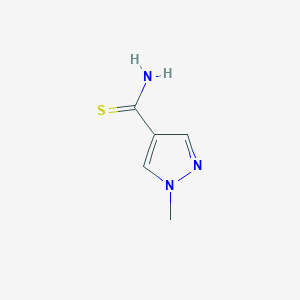 1-methyl-1H-pyrazole-4-carbothioamide