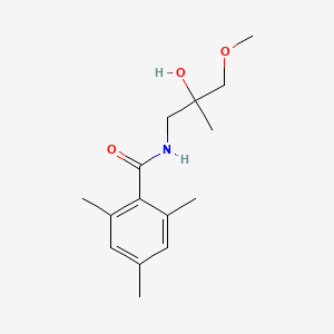 N-(2-hydroxy-3-methoxy-2-methylpropyl)-2,4,6-trimethylbenzamide