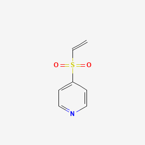 molecular formula C7H7NO2S B2788093 4-(Vinylsulfonyl)pyridine CAS No. 1153516-81-4