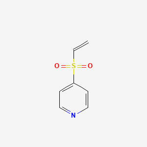 molecular formula C7H7NO2S B2788093 4-(乙烯基磺酰)吡啶 CAS No. 1153516-81-4