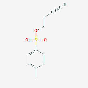 molecular formula C11H12O3S B027881 3-丁炔基对甲苯磺酸酯 CAS No. 23418-85-1