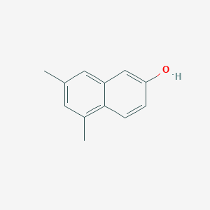 molecular formula C12H12O B2788240 5,7-Dimethyl-2-naphthol CAS No. 54321-61-8