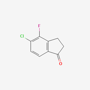 5-Chloro-4-fluoro-2,3-dihydro-1H-inden-1-one