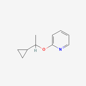 2-(1-Cyclopropylethoxy)pyridine