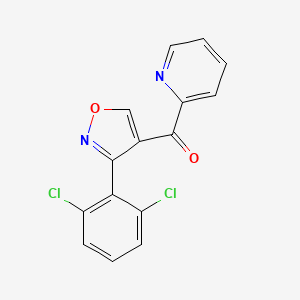 [3-(2,6-Dichlorophenyl)-4-isoxazolyl](2-pyridinyl)methanone
