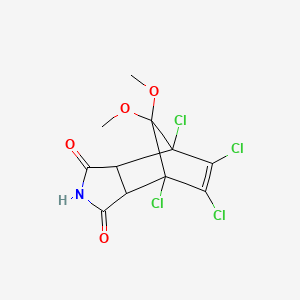 1,7,8,9-Tetrachloro-10,10-dimethoxy-4-azatricyclo[5.2.1.02,6]dec-8-ene-3,5-dione