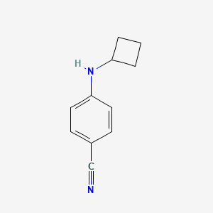 molecular formula C11H12N2 B2788377 4-(Cyclobutylamino)benzonitrile CAS No. 1248277-47-5