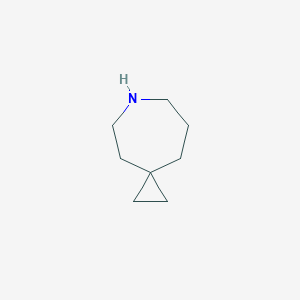 molecular formula C8H15N B2788493 6-Azaspiro[2.6]nonane CAS No. 186418-15-5