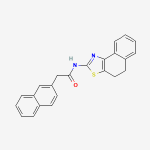 N-(4,5-dihydronaphtho[1,2-d]thiazol-2-yl)-2-(naphthalen-2-yl)acetamide