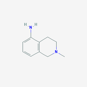 molecular formula C10H14N2 B2788576 2-Methyl-1,2,3,4-tetrahydroisoquinolin-5-amine CAS No. 14097-41-7